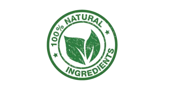 100% Natural Ingredients